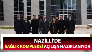 Sağlık Kompleksi’nde inceleme yapıldı