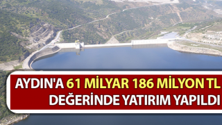 Aydın'a 210 tesis inşa edildi