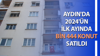 Aydın'da da bin 444 konut satışı gerçekleştirildi