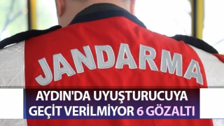 Aydın'da uyuşturucu operasyonu: 6 gözaltı