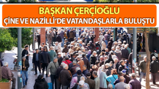 Başkan Çerçioğlu, vatandaşlarla bir araya geldi