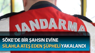 Bir şahsın evine silahla ateş eden şüpheli yakalandı