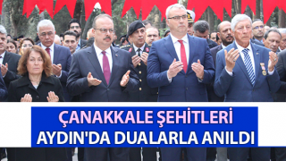 Çanakkale şehitleri dualarla anıldı