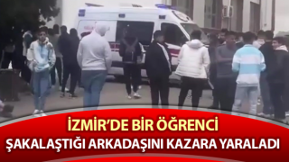 İzmir’de bıçakla şakalaşma sonucu bir öğrenci yaralandı