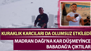 Kuraklık karcıları da olumsuz etkiledi