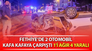 Muğla’da trafik kazası: 1'i ağır 4 yaralı