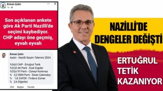 Nazilli'de seçimi Tetik kazanıyor