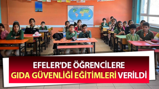 Öğrencilere gıda güvenliği eğitimleri verildi