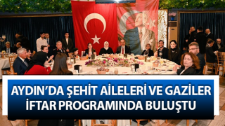 Şehit aileleri ve gaziler iftar programında buluştu