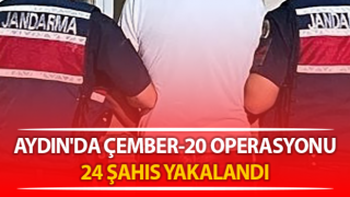 Aydın'da 24 şahıs kıskıvrak yakalandı
