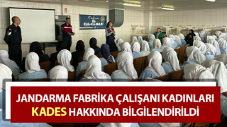 Aydın’da jandarma ekipleri KADES hakkında bilgilendirdi