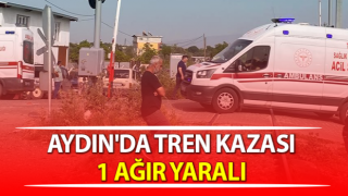 Aydın'da tren kazası: 1 ağır yaralı
