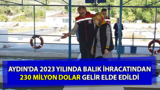 Balık ihracatından 230 milyon dolar gelir elde edildi