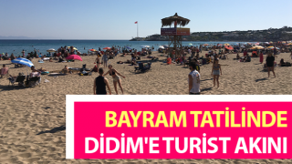 Bayram tatilinde Didim'e turist akını