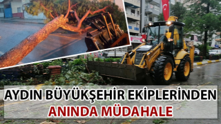 Büyükşehir ekiplerinden anında müdahale