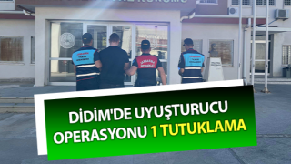 Didim'de uyuşturucu operasyonu