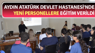 Hastaneye yeni atanan personele oryantasyon eğitimi verildi