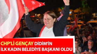 Hatice Gençay, Didim'in ilk kadın belediye başkanı oldu