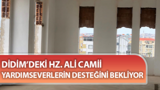 Hz. Ali Camii yardımseverlerin desteğini bekliyor