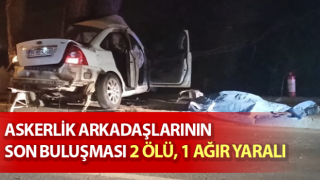İzmir'de trafik kazası: 2 ölü, 1 ağır yaralı
