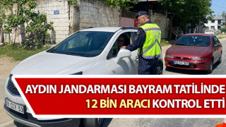 Jandarma ekipleri 12 bin aracı kontrol etti