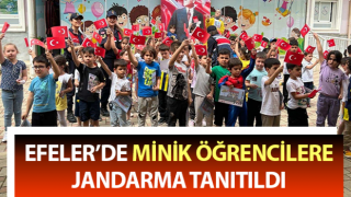 Minik öğrencilere jandarma tanıtıldı