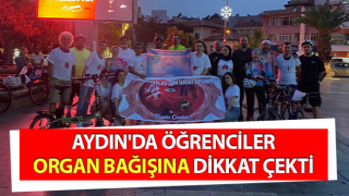 Öğrenciler organ bağışına dikkat çekti