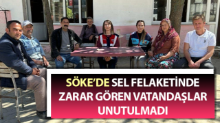 Sel felaketinde zarar gören vatandaşlar unutulmadı