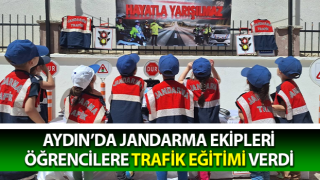 Jandarma’dan öğrencilere trafik eğitimi