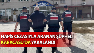 Karacasu'da hapis cezasıyla aranan şüpheli yakalandı