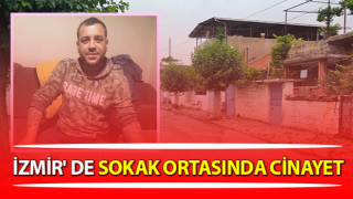 Tire'de sokak ortasında cinayet