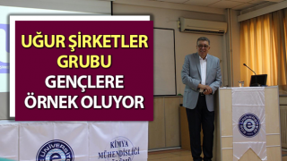 Uğur Şirketler Grubu gençlere örnek oluyor