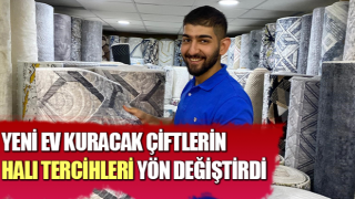 Yeni ev kuracak çiftlerin halı tercihleri yön değiştirdi