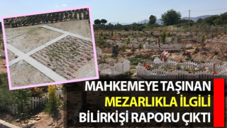 Aydın'da açılan yeni mezarlık alanında defin işlemleri durduruldu