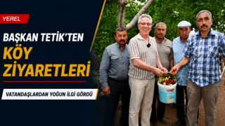 Başkan Tetik’e muhtarlardan tam destek