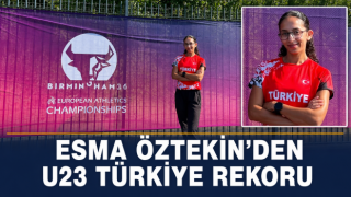 Aydınlı sporcu Türkiye rekoru kırdı
