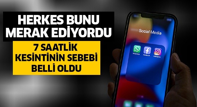 Kesintinin sebebi beli oldu