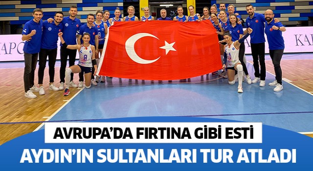 Aydın'ın sultanları Avrupa'da tur atladı