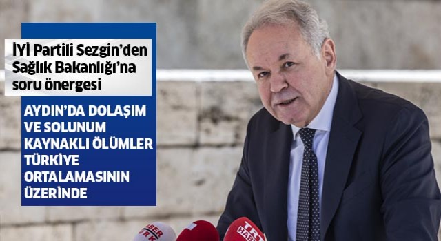 İYİ Partili Sezgin'den Sağlık Bakanlığı'na soru önergesi