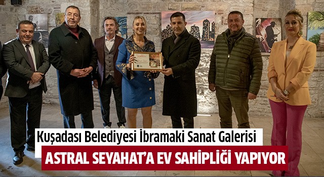 ‘Astral Seyahat’ İbramaki Sanat Galerisi’nde