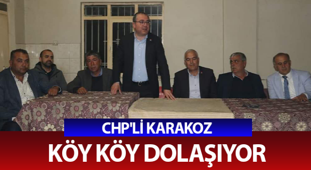 Chp'li Karakoz Aydın'ı karış karış geziyor