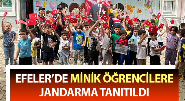 Minik öğrencilere jandarma tanıtıldı