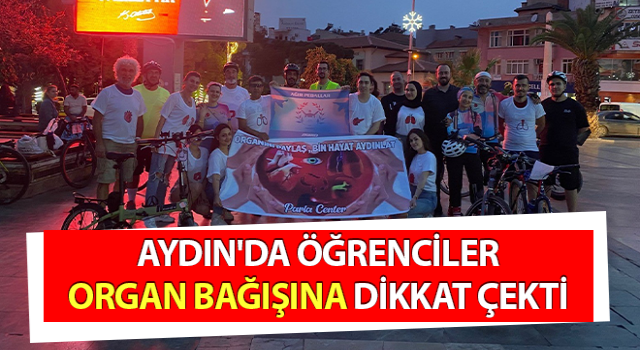 Öğrenciler organ bağışına dikkat çekti