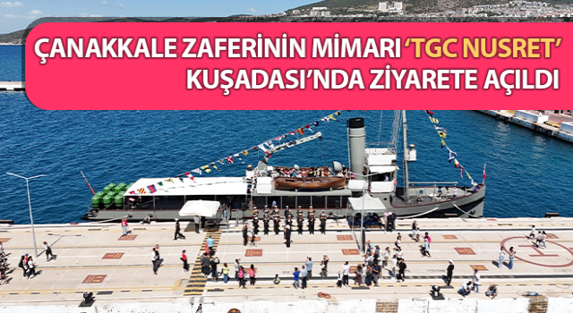 TGC Nusret Müze Gemisi, ziyarete açıldı