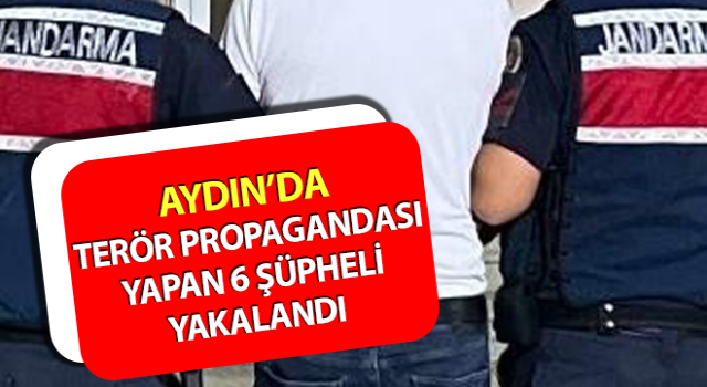 Terör propagandası yapan 6 şüpheli yakalandı