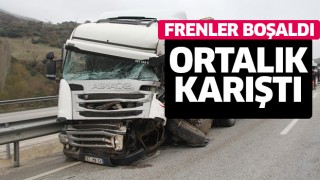 Frenler boşalınca ortalık karıştı