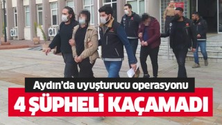 Uyuşturucu tacirleri Aydın polisinden kaçamadı