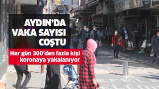 Aydın'da vaka sayıları coştu