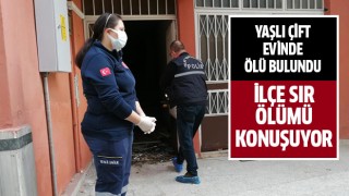 Yaşlı çift evinde ölü bulundu