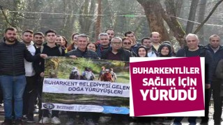 Buharkentliler sağlık için yürüdü